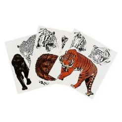 Spirit Halloween Big Cat Temporary Tattoos