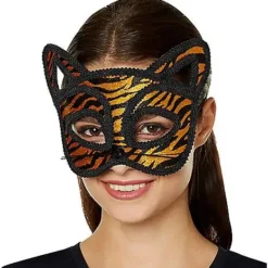 Spirit Halloween Tiger Eye Mask -Spirit Halloween Store 01507839 e