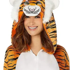 Spirit Halloween Adult Tiger Union Suit -Spirit Halloween Store 01508506 c