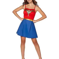 Spirit Halloween Adult Wonder Woman Dress - Wonder Woman
