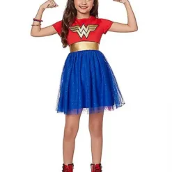Spirit Halloween Kids Wonder Woman Dress