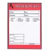 Spirit Halloween Rx Prescription Notepad