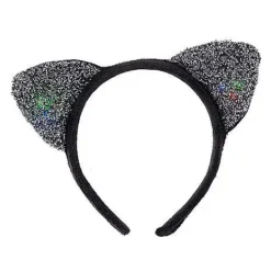 Spirit Halloween Light-Up Cat Ear Headband -Spirit Halloween Store 01515162 c