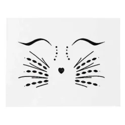 Spirit Halloween Gemstone Cat Face Decals -Spirit Halloween Store 01515204 c