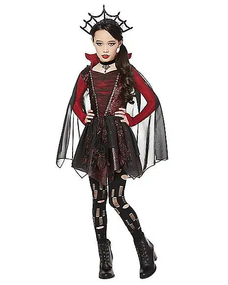 Spirit Halloween Kids Dark Beauty Costume 1 Spirit Halloween Kids Dark Beauty Costume