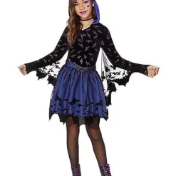 Spirit Halloween Kids Beautiful Bat Costume