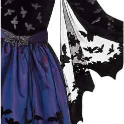 Spirit Halloween Kids Beautiful Bat Costume -Spirit Halloween Store 01524230 d