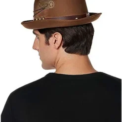 Spirit Halloween Steampunk Bowler Hat -Spirit Halloween Store 01525385 c