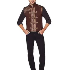 Spirit Halloween Brown Steampunk Vest