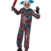 Spirit Halloween Kids Dark Carnival Clown Costume