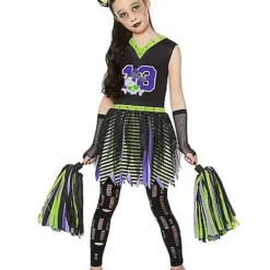 Spirit Halloween Kids Deadly Cheerleader Costume
