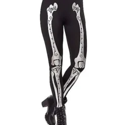 Spirit Halloween Adult Skeleton Leggings