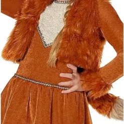 Spirit Halloween Kids Luxurious Fox Costume – The Signature Collection -Spirit Halloween Store 01539949 c