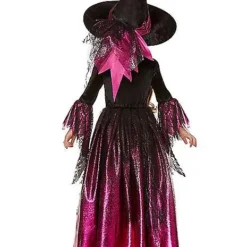 Spirit Halloween Toddler Shimmer Witch Costume -Spirit Halloween Store 01542463 c