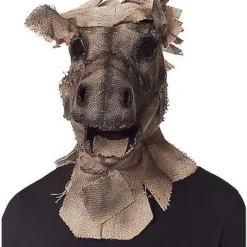 Spirit Halloween Scarecrow Horse Full Mask
