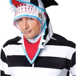 Spirit Halloween Adult Sandworm Union Suit - Beetlejuice -Spirit Halloween Store 01548551 c