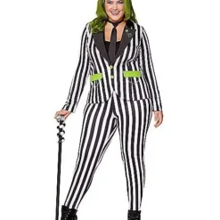 Spirit Halloween Adult Women's Beetlejuice Costume - Beetlejuice -Spirit Halloween Store 01549427 c