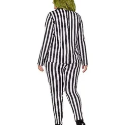 Spirit Halloween Adult Women's Beetlejuice Costume - Beetlejuice -Spirit Halloween Store 01549427 d