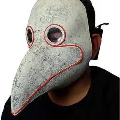 Spirit Halloween Light-Up LED Plague Doctor Half Mask -Spirit Halloween Store 01550466 c
