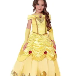 Spirit Halloween Toddler Long Belle Costume - Beauty And The Beast