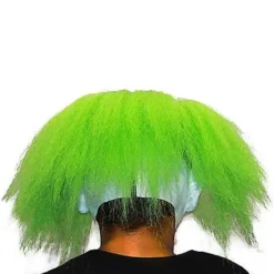 Spirit Halloween Neon Green Hair Clown Full Mask 6 Spirit Halloween Neon Green Hair Clown Full Mask -Spirit Halloween Store 01551944 c