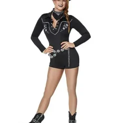 Spirit Halloween Adult Western Cutie Romper Costume