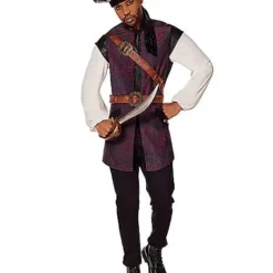 Spirit Halloween Adult Regal Rebels Pirate Vest