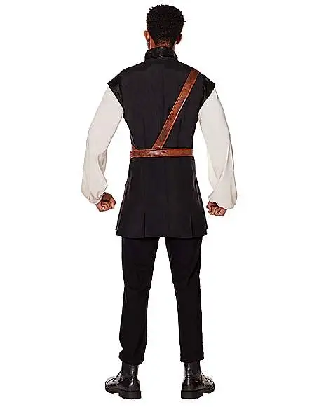 Spirit Halloween Adult Regal Rebels Pirate Vest 2 Spirit Halloween Adult Regal Rebels Pirate Vest - Image 2