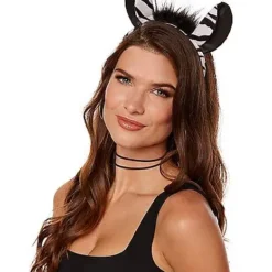 Spirit Halloween Zebra Ear Headband