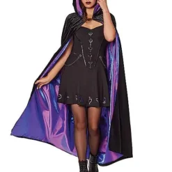 Spirit Halloween Adult Reversible Cape - Deluxe -Spirit Halloween Store 01560721 c