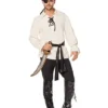 Spirit Halloween Pirate Shirt And Belt Costume Kit
