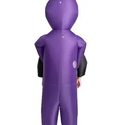 Spirit Halloween Kids Light-Up Purple Ghoul Pick-Me-Up Inflatable Costume -Spirit Halloween Store 01565191 c