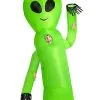 Spirit Halloween Kids Wavy Arms Alien Inflatable Costume