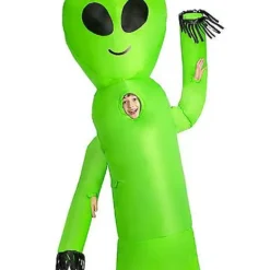 Spirit Halloween Kids Wavy Arms Alien Inflatable Costume