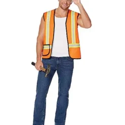 Spirit Halloween Construction Worker Costume Kit