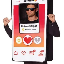 Spirit Halloween Adult Dating App Costume -Spirit Halloween Store 01570928 c
