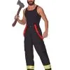 Spirit Halloween Adult Firefighter Costume Kit