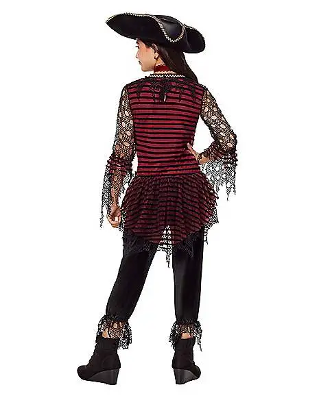 Spirit Halloween Kids Dark Pirate Costume 2 Spirit Halloween Kids Dark Pirate Costume - Image 2