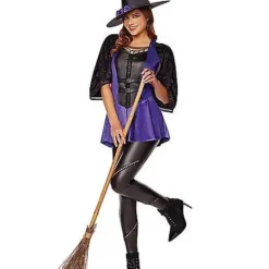 Spirit Halloween Adult Wicked Spell Caster Witch Costume