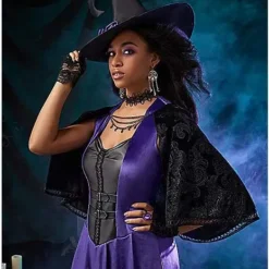 Spirit Halloween Adult Wicked Spell Caster Witch Costume 5 Spirit Halloween Adult Wicked Spell Caster Witch Costume -Spirit Halloween Store 01576958 c