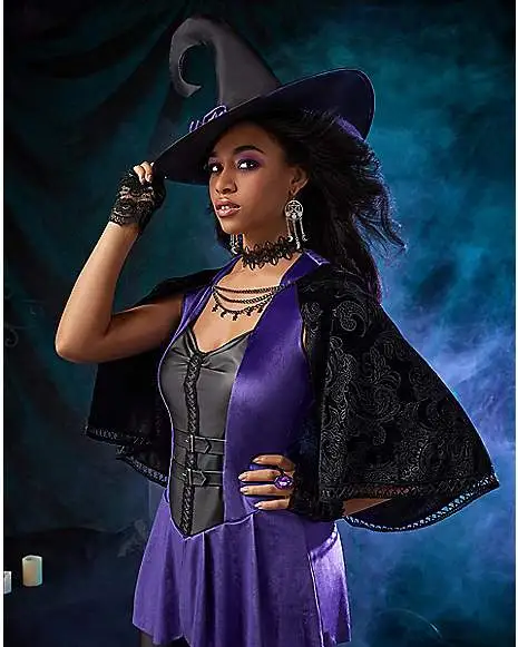 Spirit Halloween Adult Wicked Spell Caster Witch Costume 3 Spirit Halloween Adult Wicked Spell Caster Witch Costume - Image 3