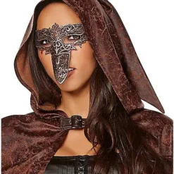 Spirit Halloween Adult Hooded Plague Doctor Costume -Spirit Halloween Store 01577030 c