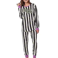 Spirit Halloween Beetlejuice Pajama Set -Spirit Halloween Store 01578285 c
