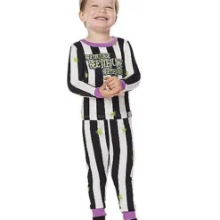 Spirit Halloween Toddler Beetlejuice Pajama Set -Spirit Halloween Store 01578657 a