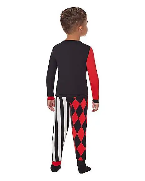 Spirit Halloween Toddler Clown Pajama Set 2 Spirit Halloween Toddler Clown Pajama Set - Image 2