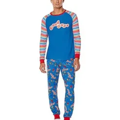 Spirit Halloween Good Guys Chucky Pajama Set