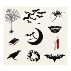 Spirit Halloween Vampire Temporary Tattoos -Spirit Halloween Store 01580661 c