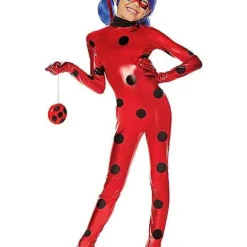 Spirit Halloween Kids Ladybug Costume Deluxe - Miraculous Ladybug