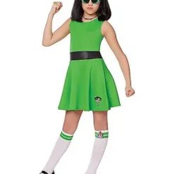 Spirit Halloween Kids Buttercup Dress Costume - The Powerpuff Girls