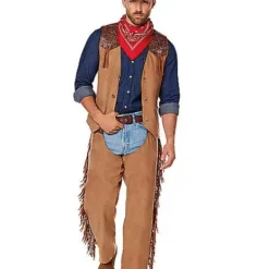 Spirit Halloween Adult Western Cowboy Chaps